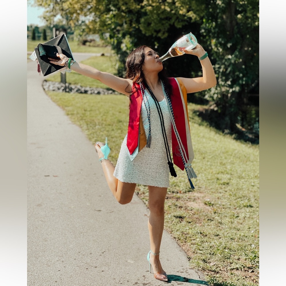 Lulu's White Sequin Dress